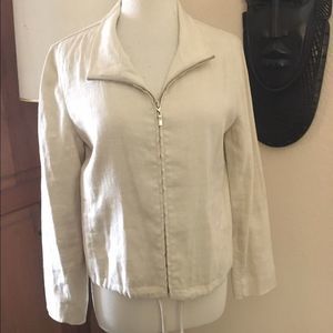 Linen Ann Taylor Jacket